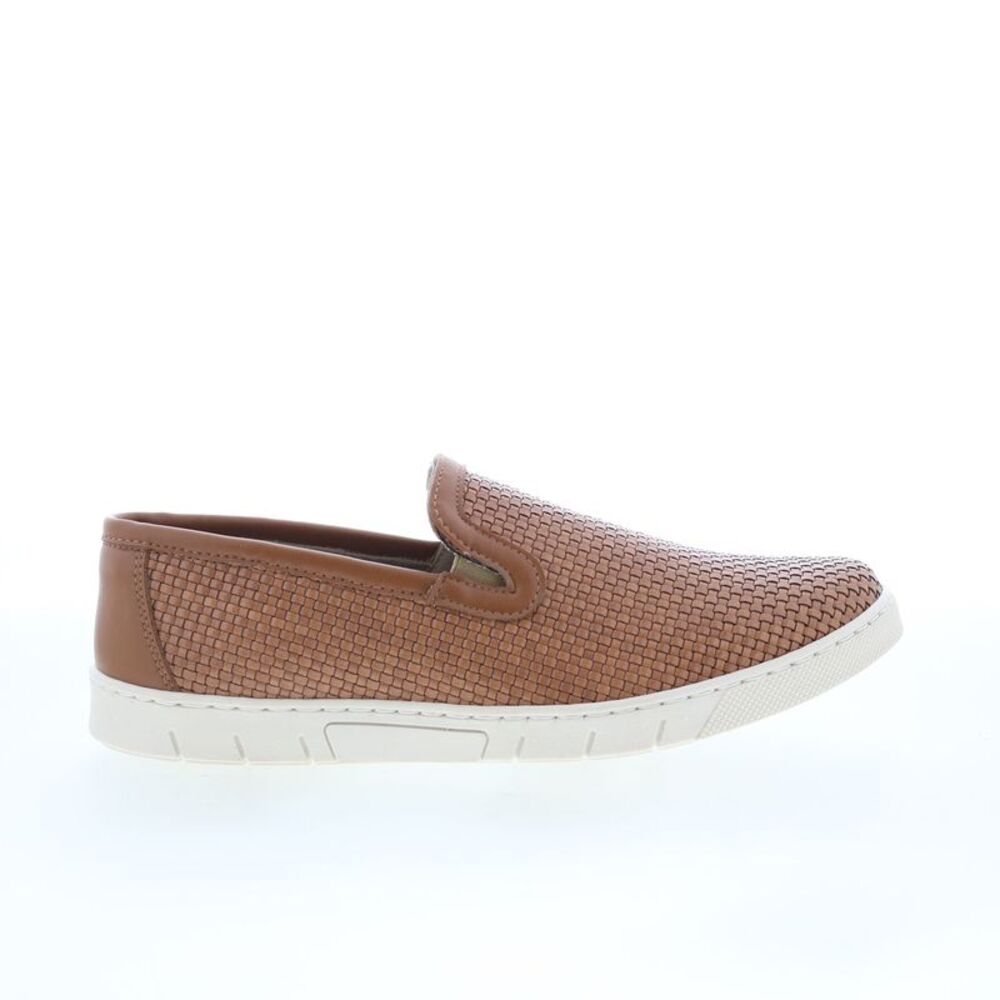 T.B. Phelps Mens Scottsdale Vegan Slip On Brown Shoes (NWT)